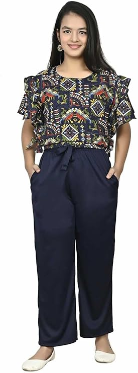 GIRLS TOP TROUSER SET