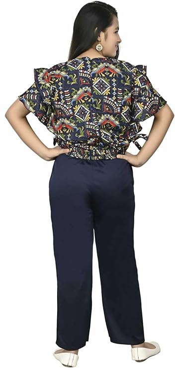 GIRLS TOP TROUSER SET