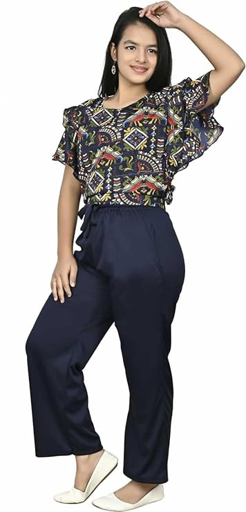 GIRLS TOP TROUSER SET