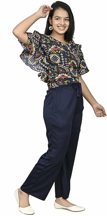 GIRLS TOP TROUSER SET