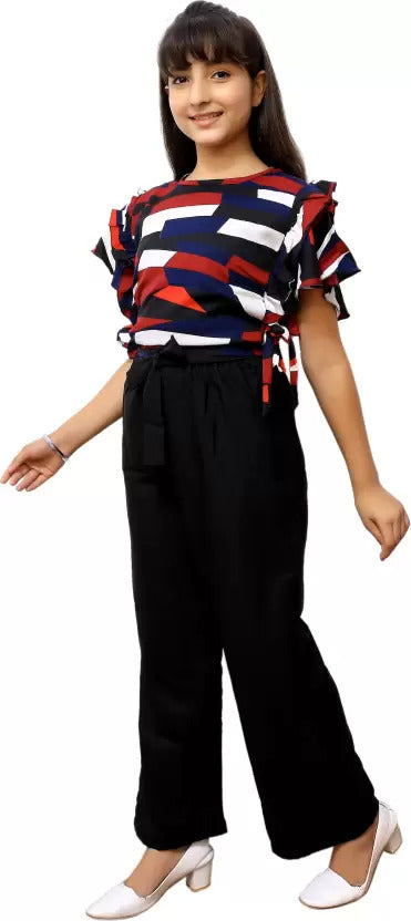 GIRLS TOP TROUSER SET
