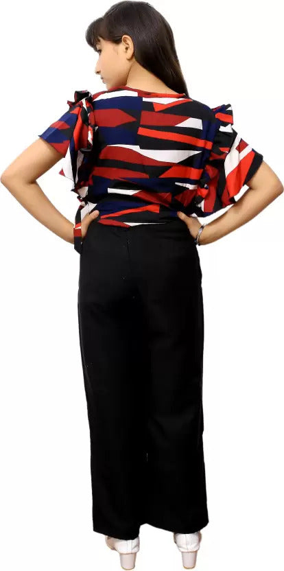 GIRLS TOP TROUSER SET
