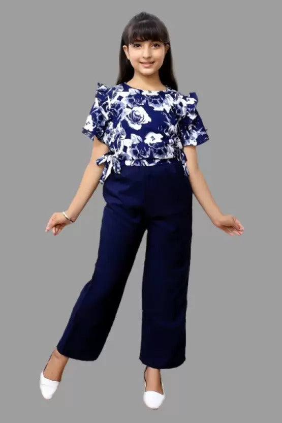 GIRLS TOP TROUSER SET