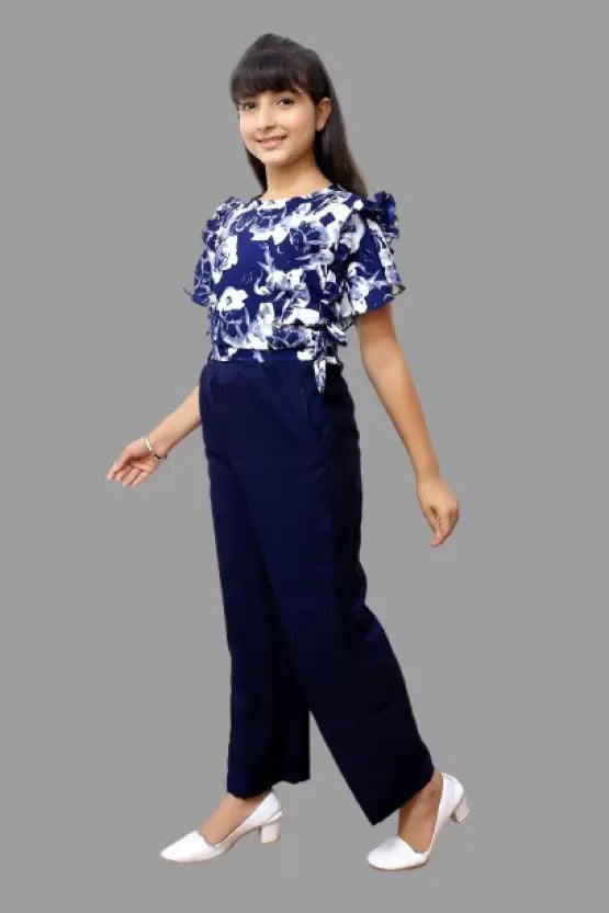 GIRLS TOP TROUSER SET