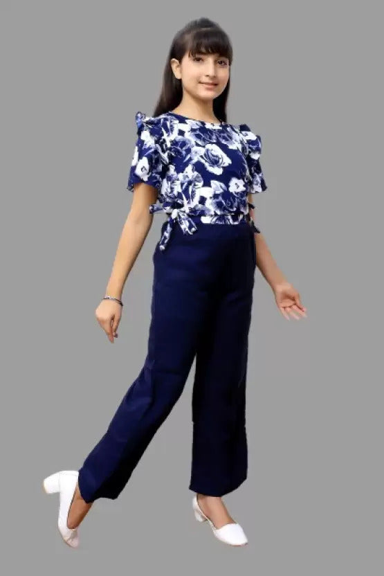 GIRLS TOP TROUSER SET