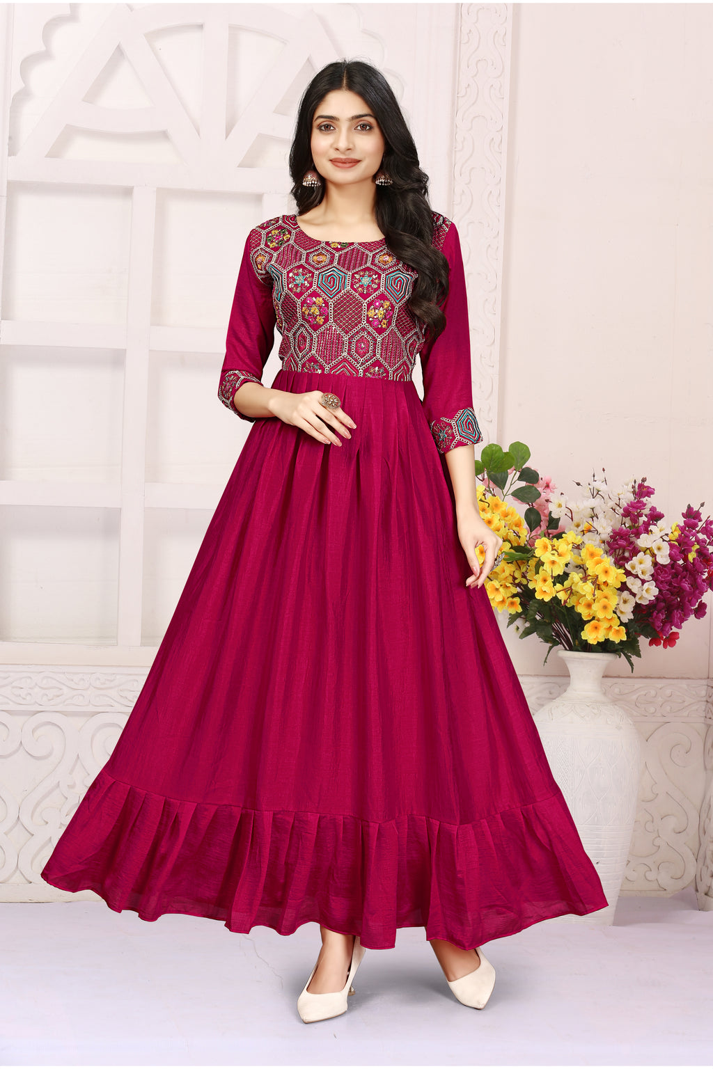Red Gown