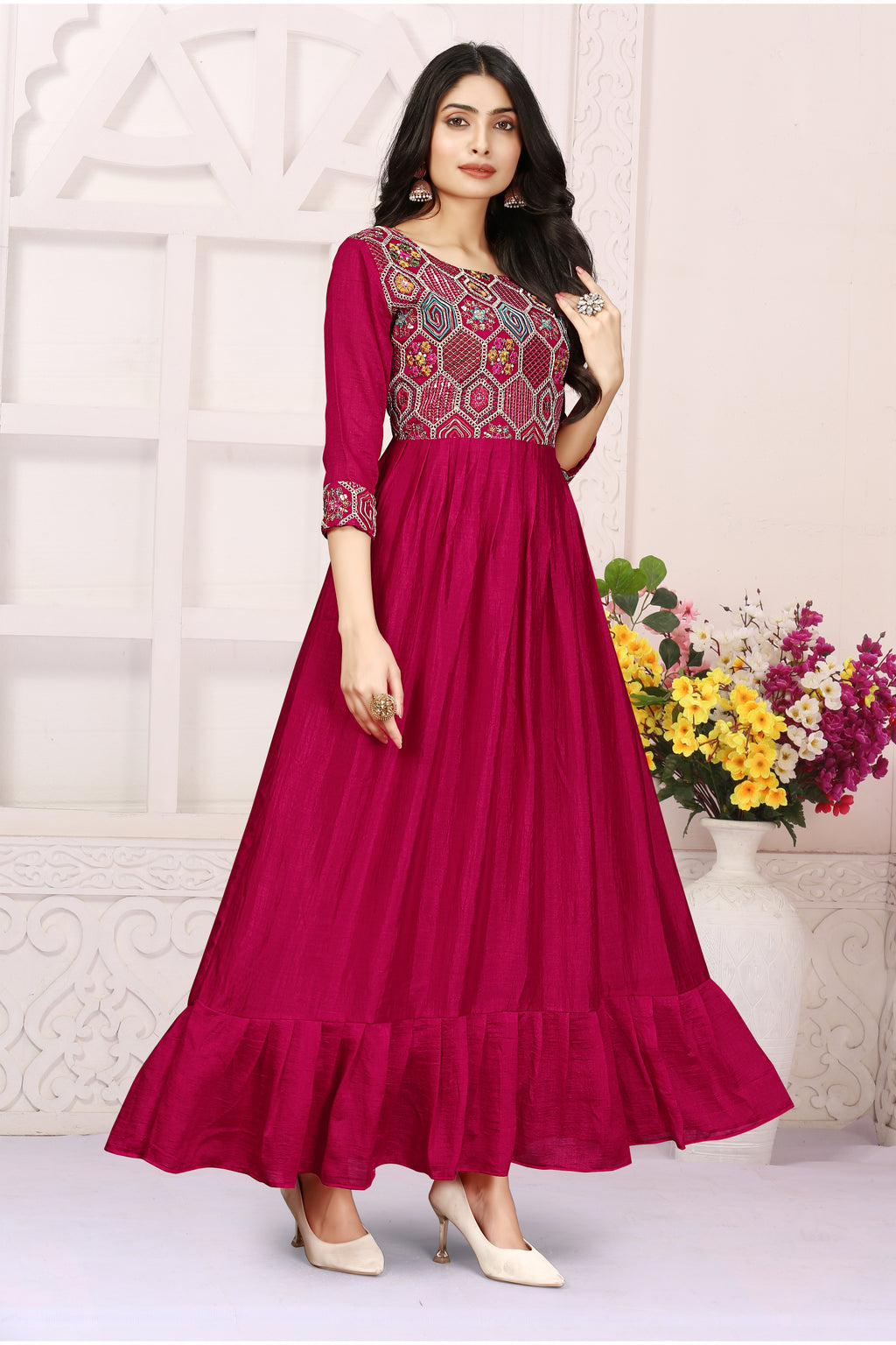 Red Gown