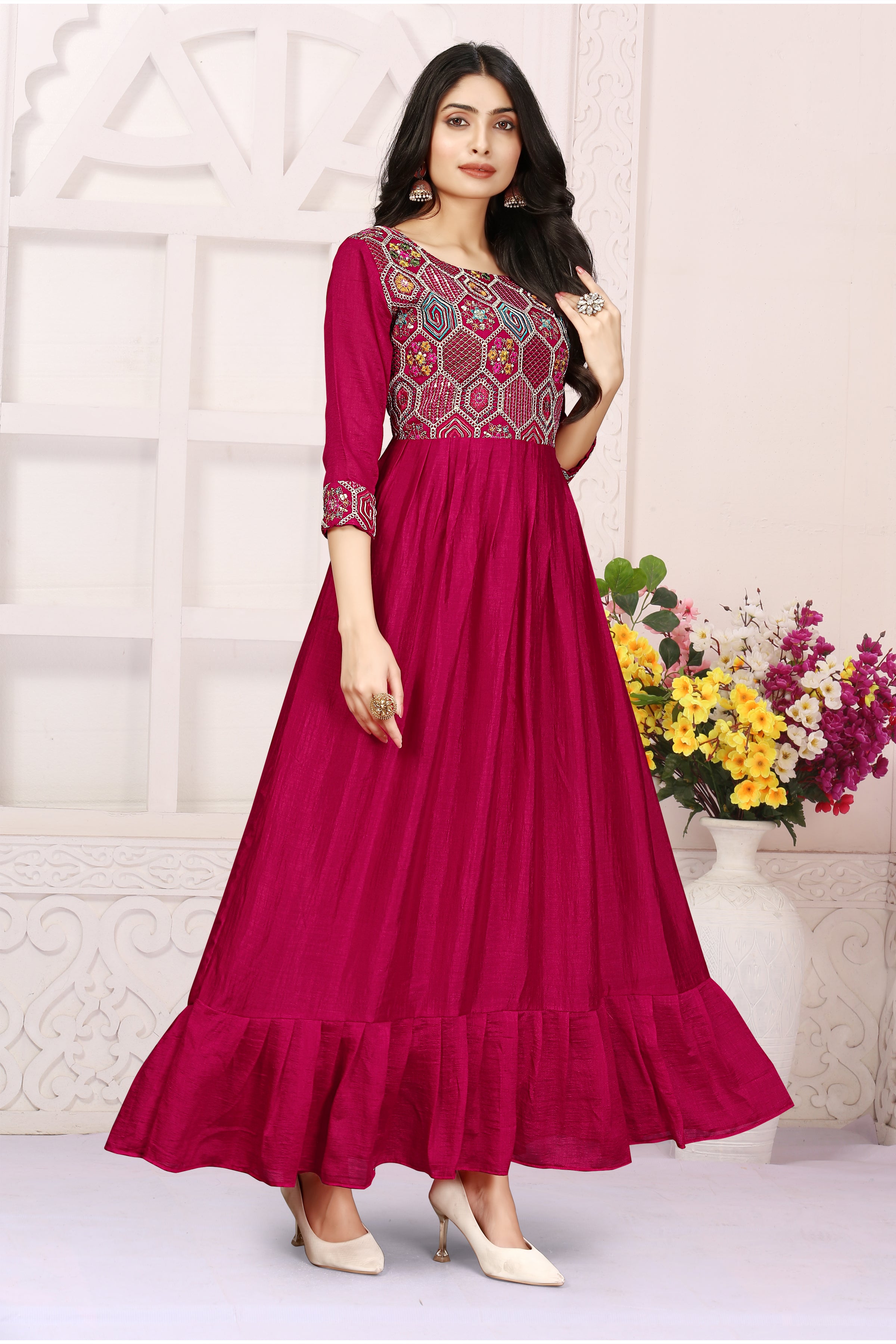Red Gown