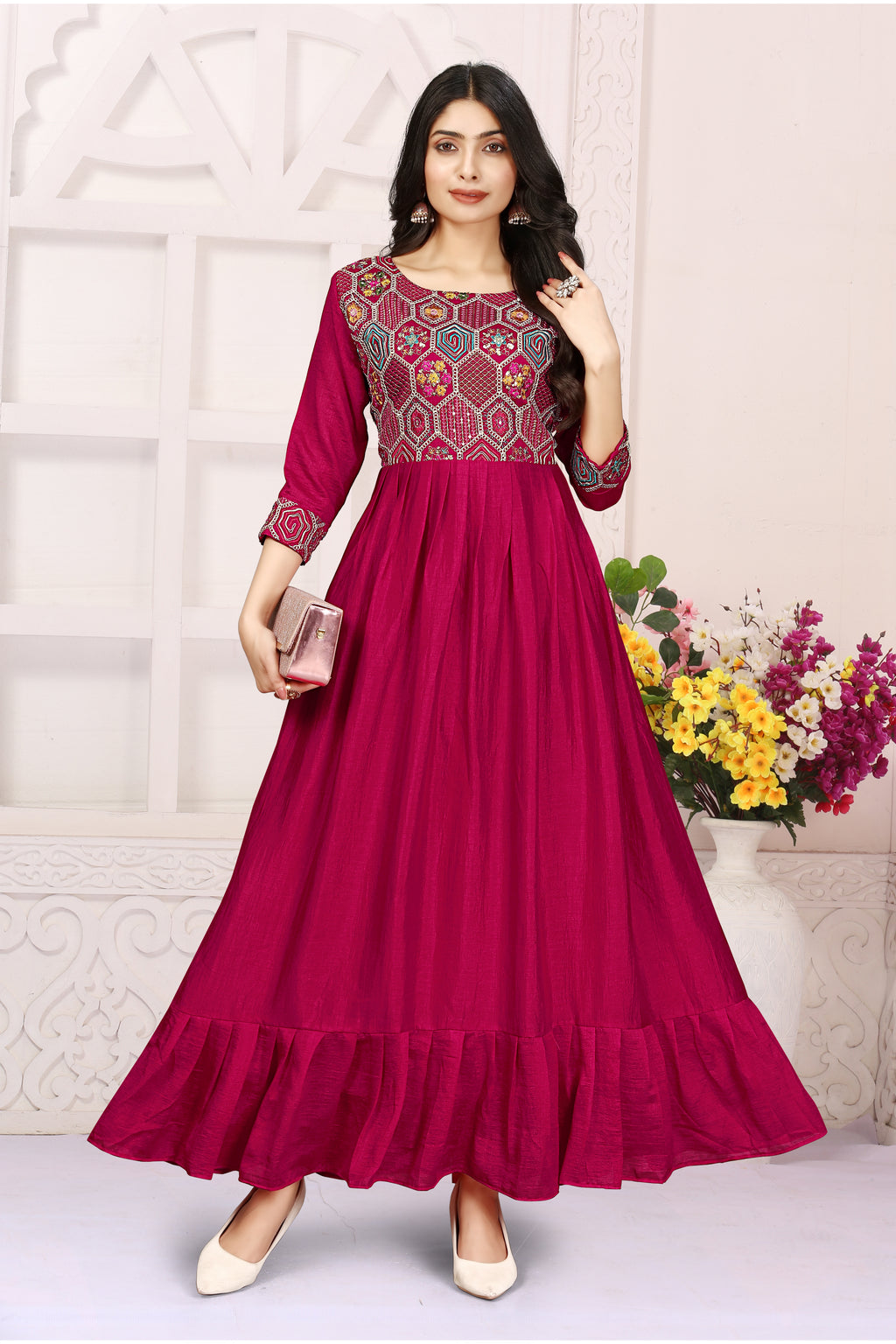 Red Gown