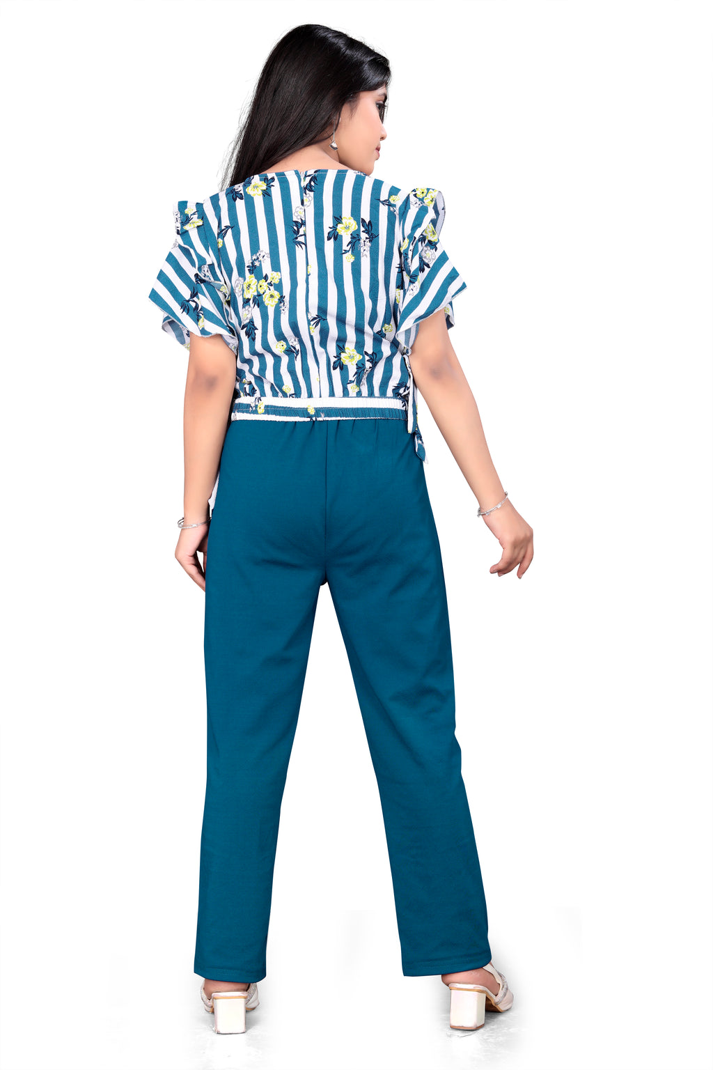 GIRLS TOP TROUSER SET
