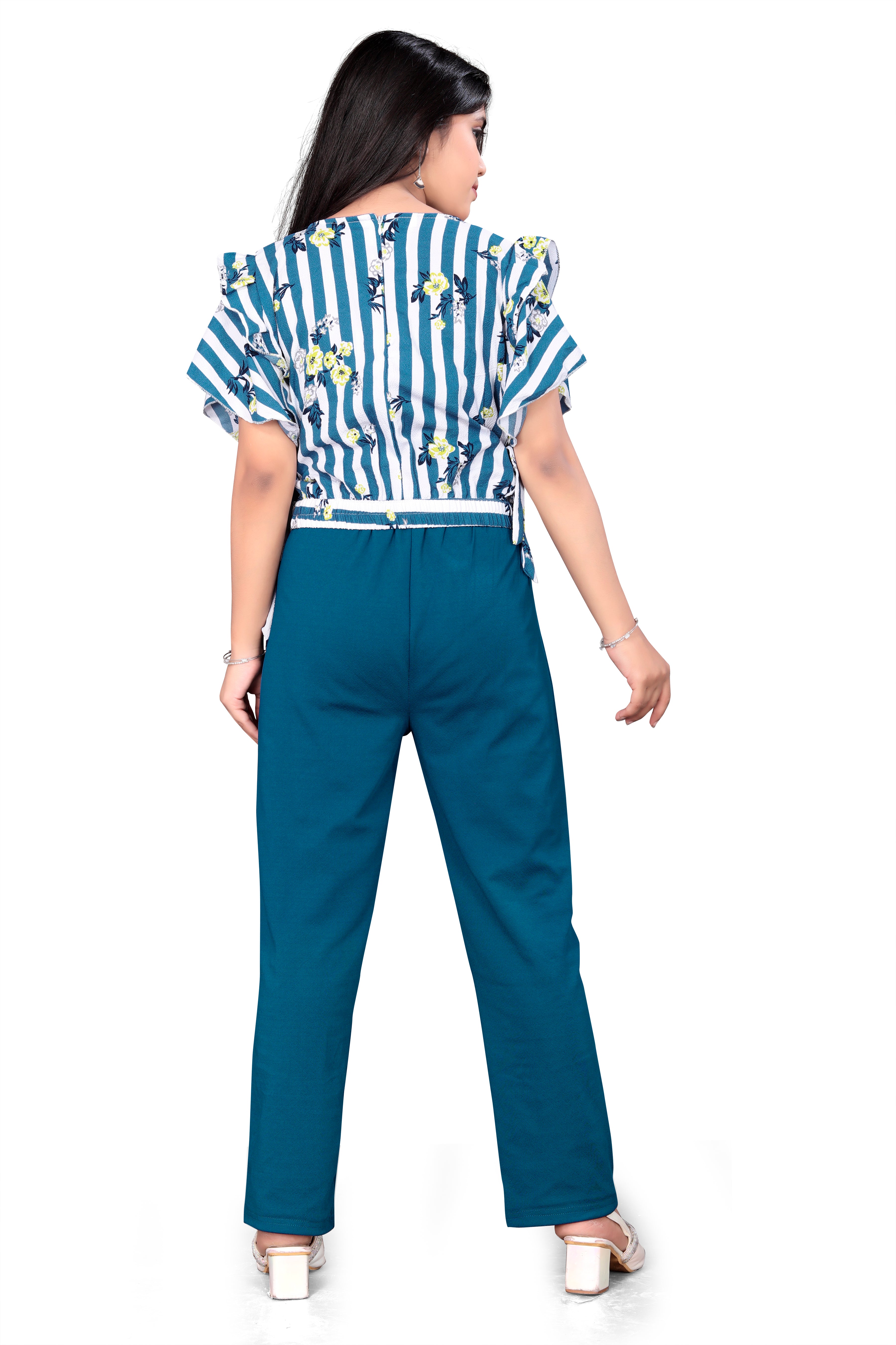 GIRLS TOP TROUSER SET
