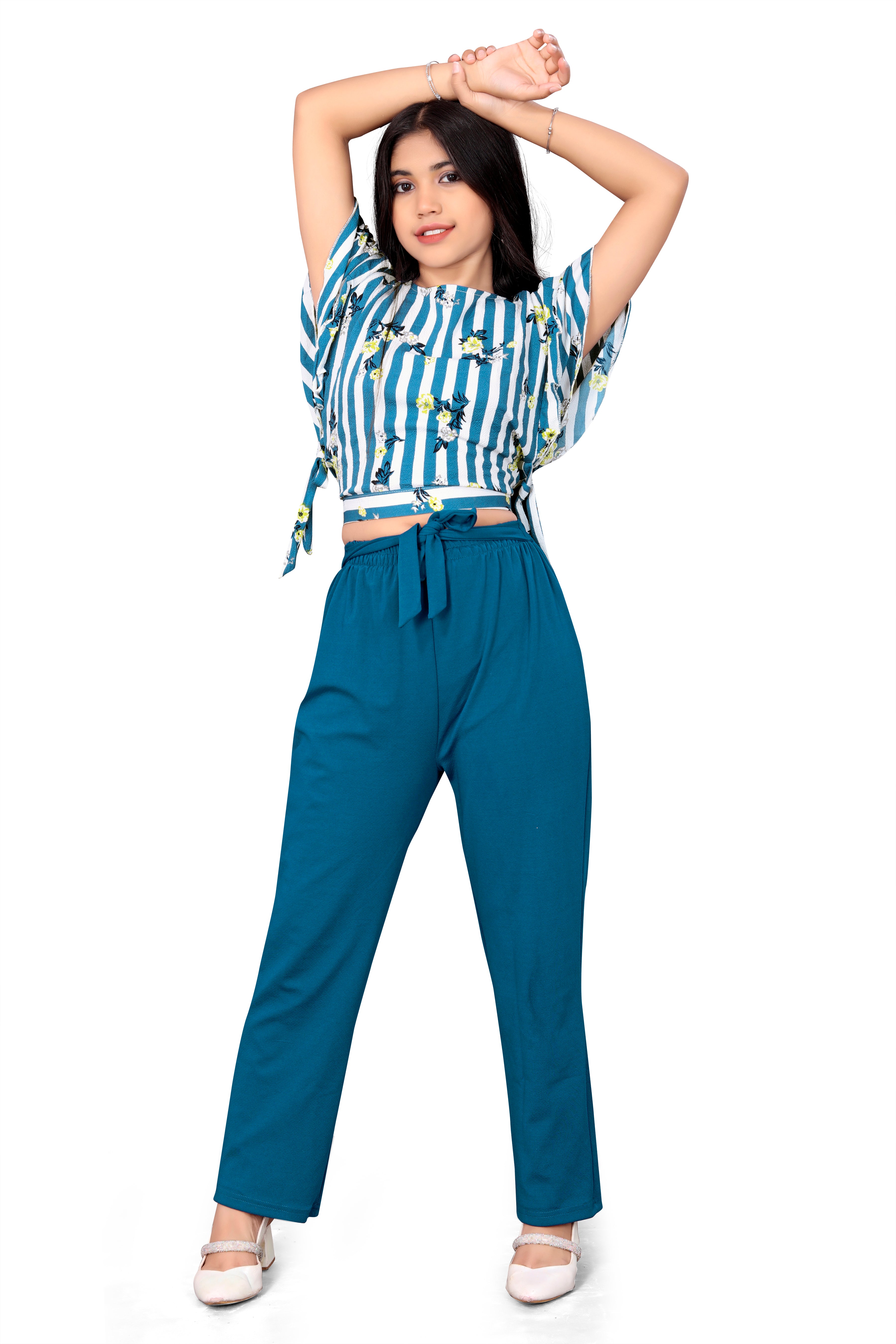 GIRLS TOP TROUSER SET