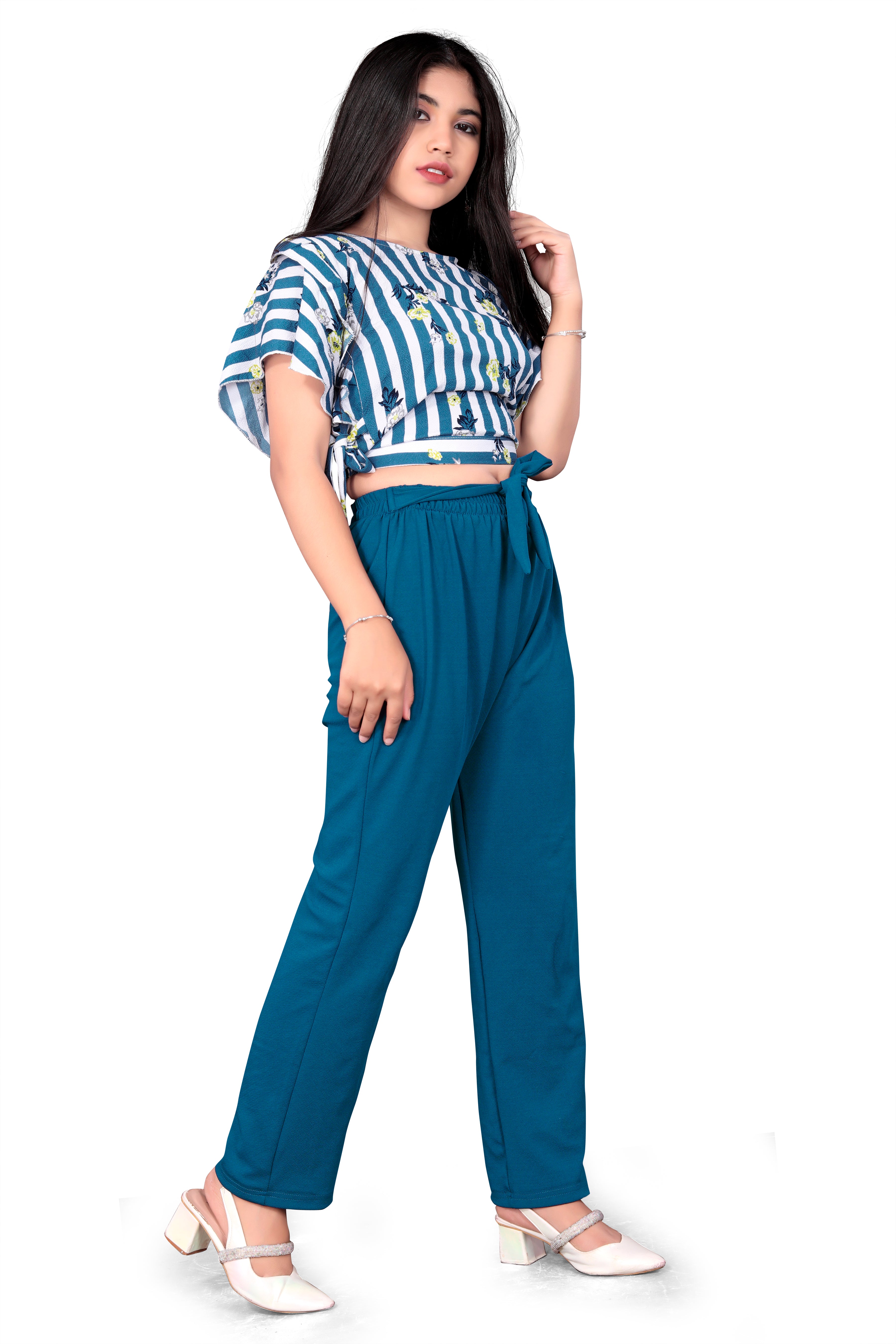 GIRLS TOP TROUSER SET